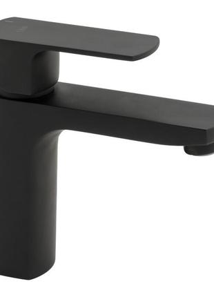 Смеситель для раковины qtap lipno qtlipno1023101cb black matt