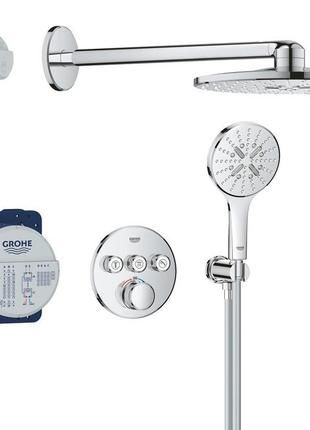 Душова система прихованого монтажу з термостатом grohe grohtherm smartcontrol (34863000)