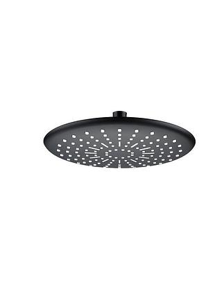 Лейка для душа потолочная mixxus sh-15-oh black (230мм) (le2783)