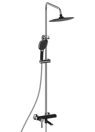 Душова колона зі змішувачем mixxus premium edem 009-j (black) (mi5842)