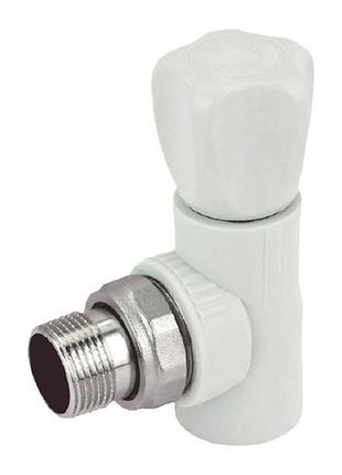 Вентиль радіаторний кутовий ppr 20x1/2 (koer k0167.pro) (kp0216)