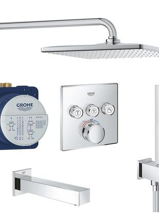 Душевая система скрытого монтажа grohe grohtherm smartcontrol (26405sc2)
