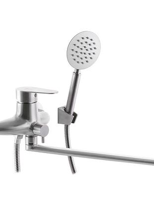 Смеситель для ванны из нерж. стали sus304 zerix asa-006 (euro) (zx3159)