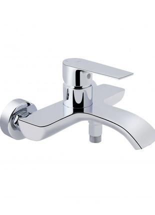 Смеситель для ванны qtap zelnava qtzeln3050101c chrome