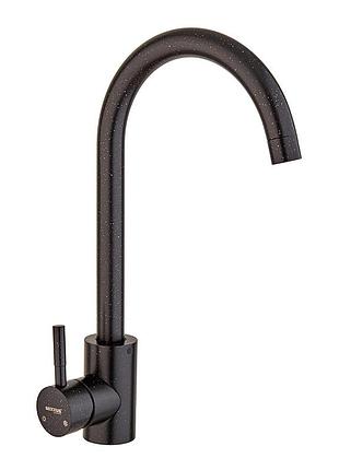 Смеситель для кухни mixxus sus-011 stone black (нерж. сталь) (mi6209)
