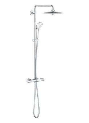 Душова система з термостатом для душу grohe euphoria system (27296003)