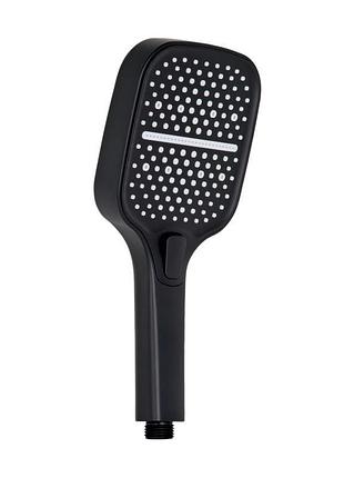 Лейка для ручного душа qtap rucni 260x120 мм округлая qtruc125blm45782 black matt