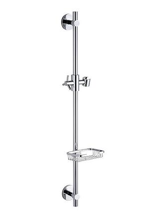 Стійка для душу zerix l1106 з мильницею (без шланга та лійки) (ll1758)
