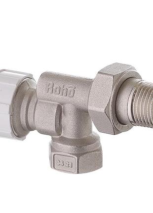 Кран радиаторный термостатический roho r5170-050 - 1/2" (м30х1,5) осевой (ro0126)