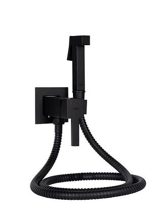 Набор для гигиенического душа qtap inspai-varius прямоугольный qt259710842859nb black matt