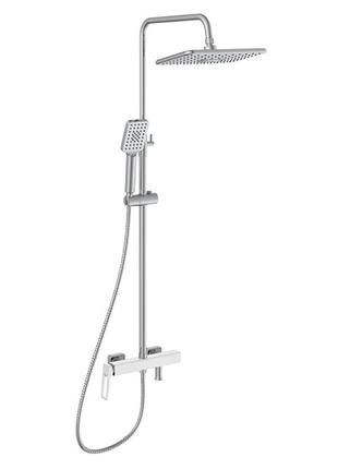 Душова колона зі змішувачем mixxus premium grog 009-j (white) (mi5942)