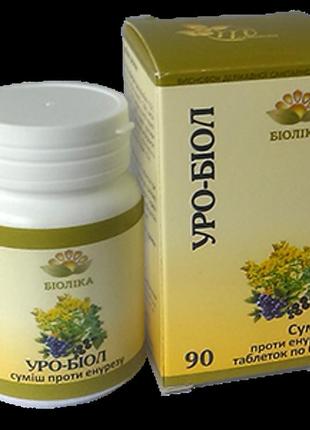 Уро-біол 90 табл. при енурезі 2 баночки по табл 90