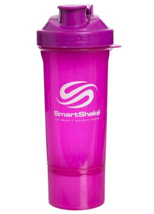 Шейкер 2-х камерный smart shaker slim fi-5054 400+100мл