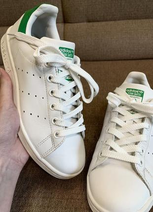 Оригінальні шкіряні кросівки, кеди adidas stan smith2 фото