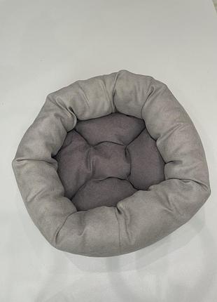 Лежак для котов и собак skypuff 80 см great cool beige +  taupe