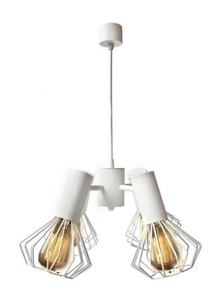 Светильник лофт msk electric diadem подвесной nl 22153-4 wh
