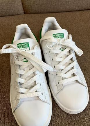 Оригінальні шкіряні кросівки, кеди adidas stan smith7 фото