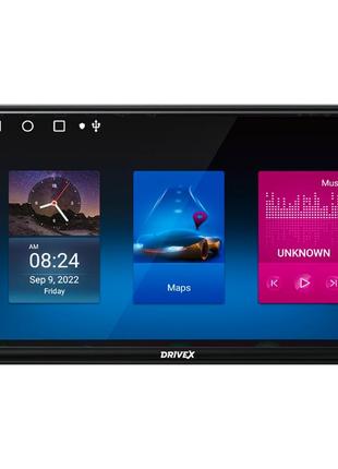 Автомагнитола 2 din drivex un31 and 7 2+32gb android 10 carplay android auto