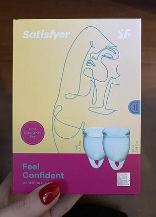Набір менструальних чаш satisfyer feel confident