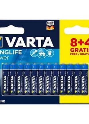 Батарейка varta longlife aaa bli alkaline ціна за 1 шт