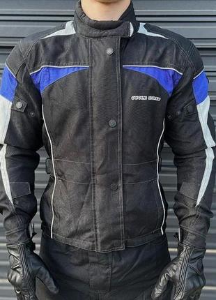 Текстильная мотокуртка cycle spirit, водонепроницаемая, демисезонная | размер xs | мото куртка для города