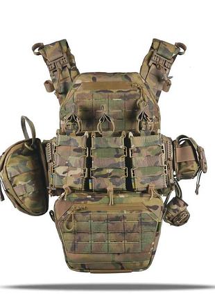 Плитоноска gu gen.2 + 8 підсумків multicam