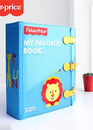 Развивающая игрушка с фетра любимая книга fisher price
