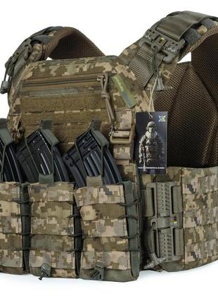 Плитоноска warmor gen.3 pro піксель + 3 підсумки