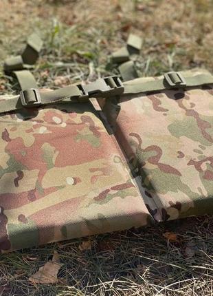 Тактичний каремат для сидіння складний (піджопник 20 мм) мультикам