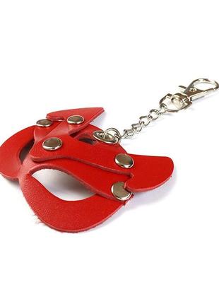 Брелок на карабине для ключей art of sex kitty, красный2 фото