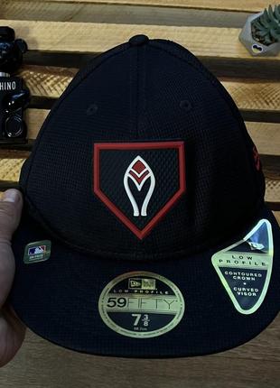 Кепка реперка atlanta braves mlb clubhouse navy 59fifty vintage оригінал бейсболка в ідеальному стані без нюансів насиченого чорного кольору