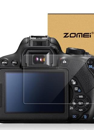 Защита основного и вспомогательного lcd экрана zomei для canon 5d mark iv - закаленное стекло