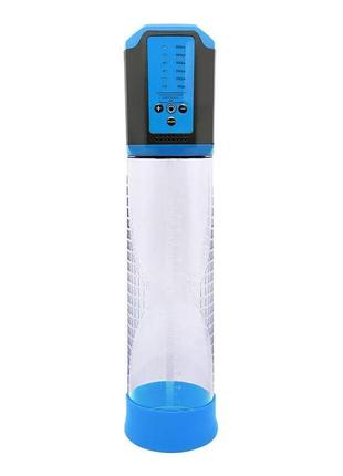 Автоматическая вакуумная помпа man powerup passion pump blue