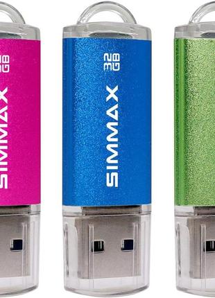 Сток картка пам'яті 32 гб 3 шт simmax