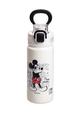 Термос дитячий 500 мл mickey mouse з ручкою термос для дитини до школи міккі маус дисней