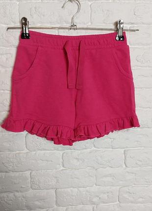 Фирменные трикотажные шорты 3-4 года