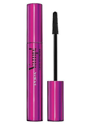 Тушь для ресниц pupa vamp! mascara lash extender 112 extra black