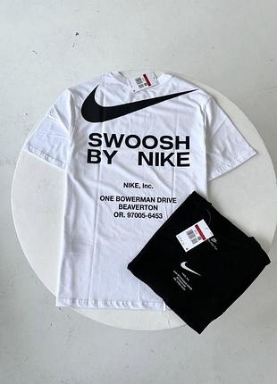 Футболка nike swoosh