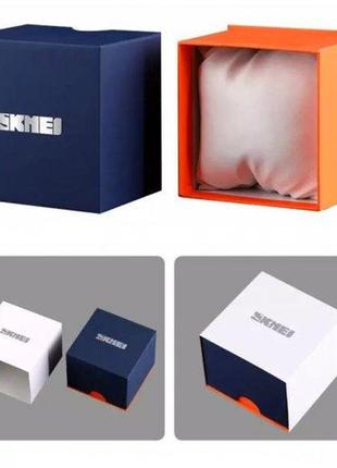 Коробочка skmei blue-orange box