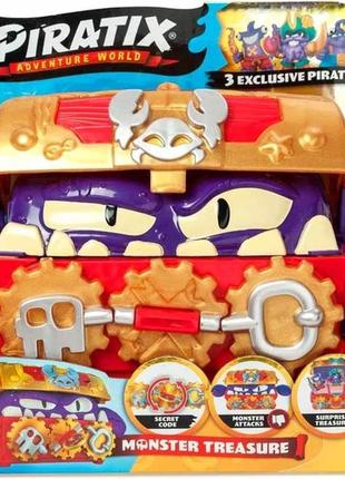 Игровой набор piratix monster treasure