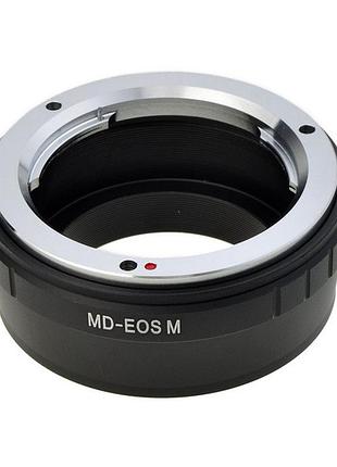 Адаптер (переходник) md - canon eos m (для беззеркальных камер - байонетом eos m) для eos m, m3, m10, m5, m6