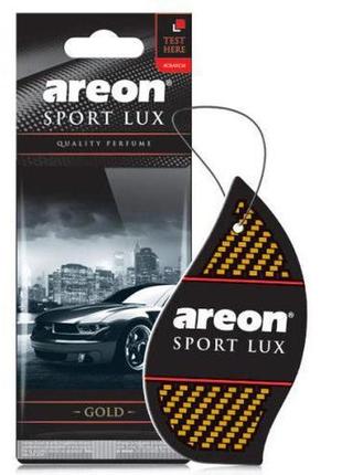 Освіжувач повітря areon sport lux сухий листочок gold (sl01)