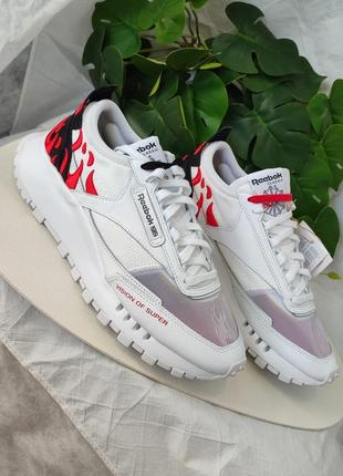 Кроссовки reebok classic leather legacy white gw9699