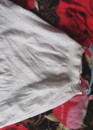 Юбка с кружевом