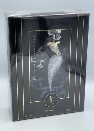 Вид продукции парфюмированная вода
объем 75 ml 
стать:для жінок. в стиле devil's intrigue  haute fragrance company hfc
