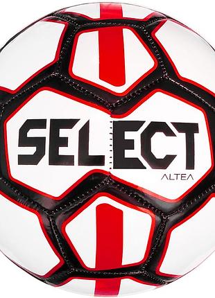 М'яч футбольний select  altea, м'яч ф/б (467) біло/червон, 4