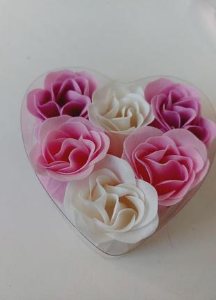 Набір мила ручної роботи. 
6шт різного кольру.4 фото