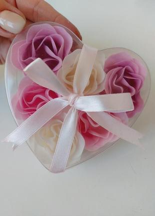 Набір мила ручної роботи. 
6шт різного кольру.3 фото