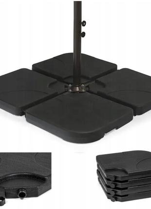 Основа для садового зонта gardenline gao5013 черная