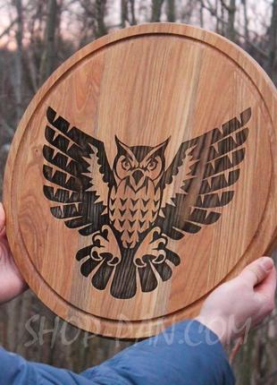 Кухонна дошка з гравіюванням на подарунок